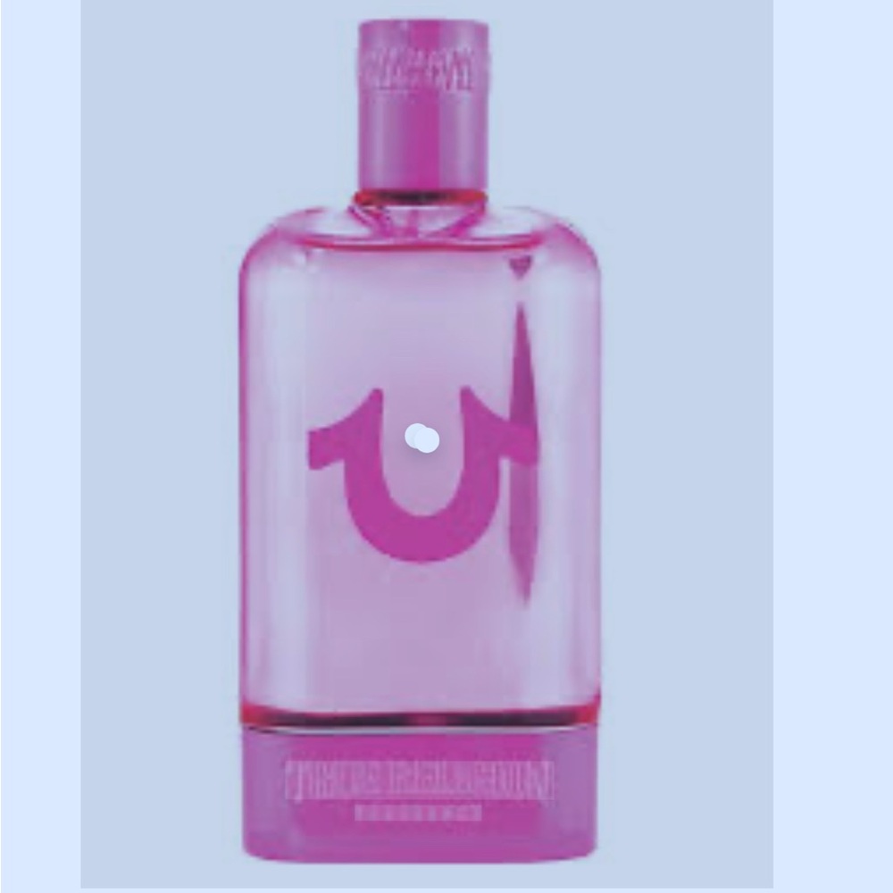 True Religion Pink Perfume Bottle